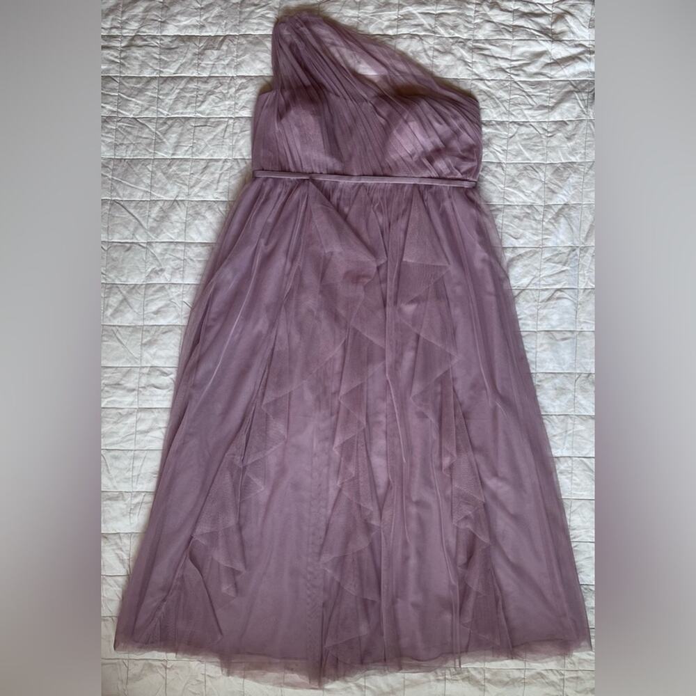 Dusty Purple "Quartz" Chiffon Tulle Flowy Gown Whimsical Fairy Formal- 22
